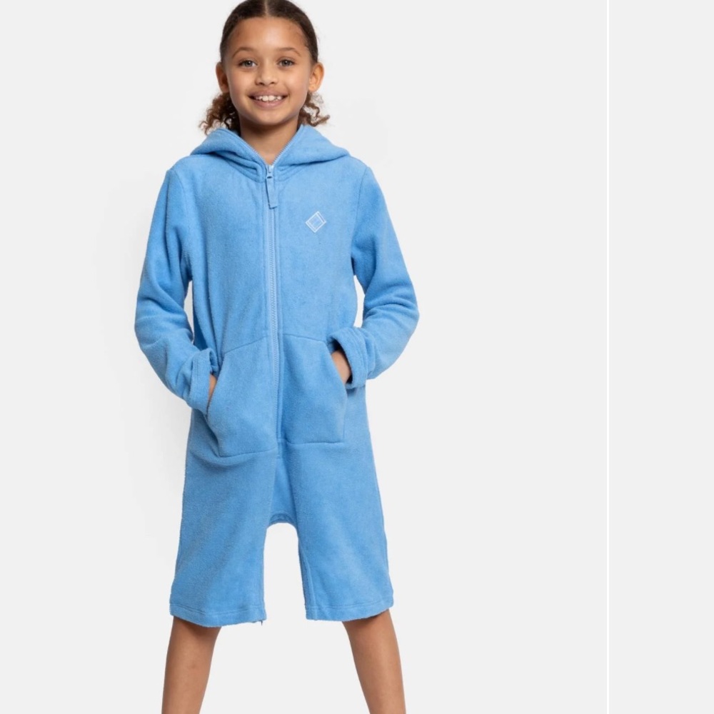 One Piece Towel Club Short Kids Jumpsuit